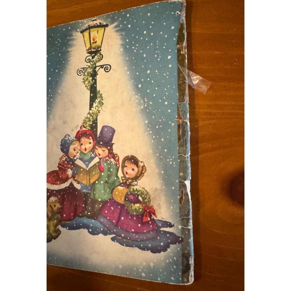 Vintage‎ Christmas Carols Book Children Songs Karl Schulte FD Lohman - Picture 9 of 9